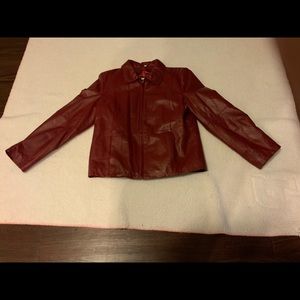 Ladies leather jacket